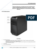 QuickSpecs HP Z4 G4 Workstation Technical Specifications - c05527757