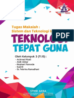 Makalah Teknologi Tepat Guna