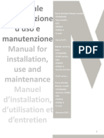 Manuale D'installazione, D'uso e Manutenzione (Rev09)