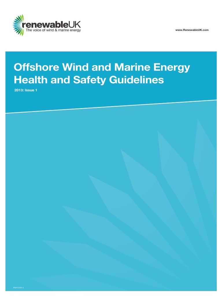 Ruk13 001 5 Offshore Marine Hs Guidelines PDF Occupational Safety And Health Risk