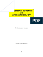 Conditional Sentences and Alternatives to "If