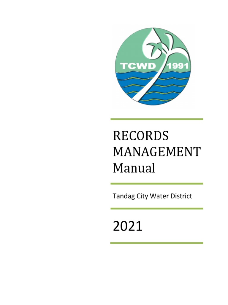 Records Management Manual 2021 Download Free PDF Records Management Justice