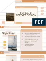 Forms and Reports Design