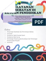 PELAYANAN KESEHATAN DI SATUAN PENDIDIKAN