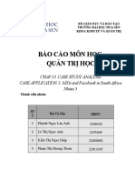 QUẢN TRỊ HỌC - 1602 - NHÓM 5