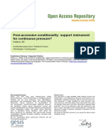 Ssoar-2010-Gateva-Post-Accession Conditionality Support Instrument