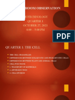 Cell Division With Game