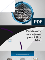 Pendekatan Dan Tantangan Manajemen Pendidikan Islam - 090336