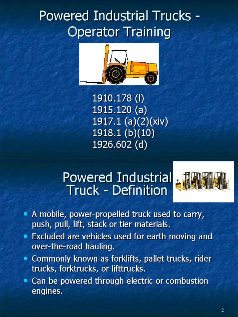 Forklift Class PDF