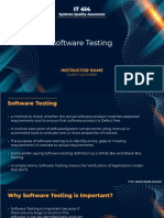 1 - What Is Software Testing