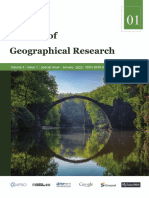 Journal of Geographical Research - Vol.3, Iss.1 (Special Issue) January 2020