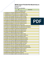 PTS - PAS - Ilmu Pengetahuan Alam (IPA) - Kelas 8A