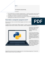 Python Essentials 1
