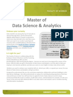 Master of Data Science & Analytics-University of Calgary
