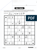 Music Sudoku