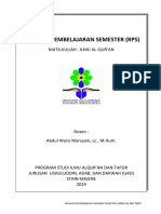 RPS ILMU AL-QUR'AN