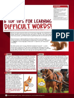 Tips For Learning Difficult Words