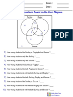 Venn Diagram Worksheet 2