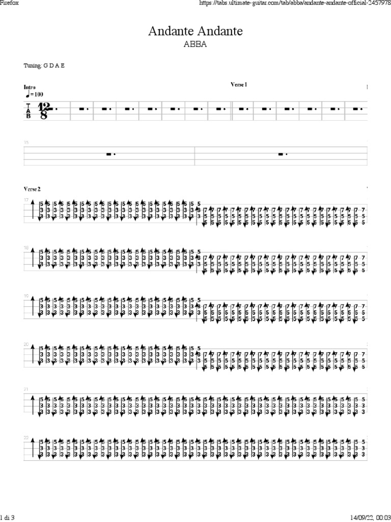 Andante Andante Official Mandolin PDF