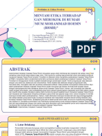 Proposal Perilaku Dan Etika Profesi Klp. 8 PDF