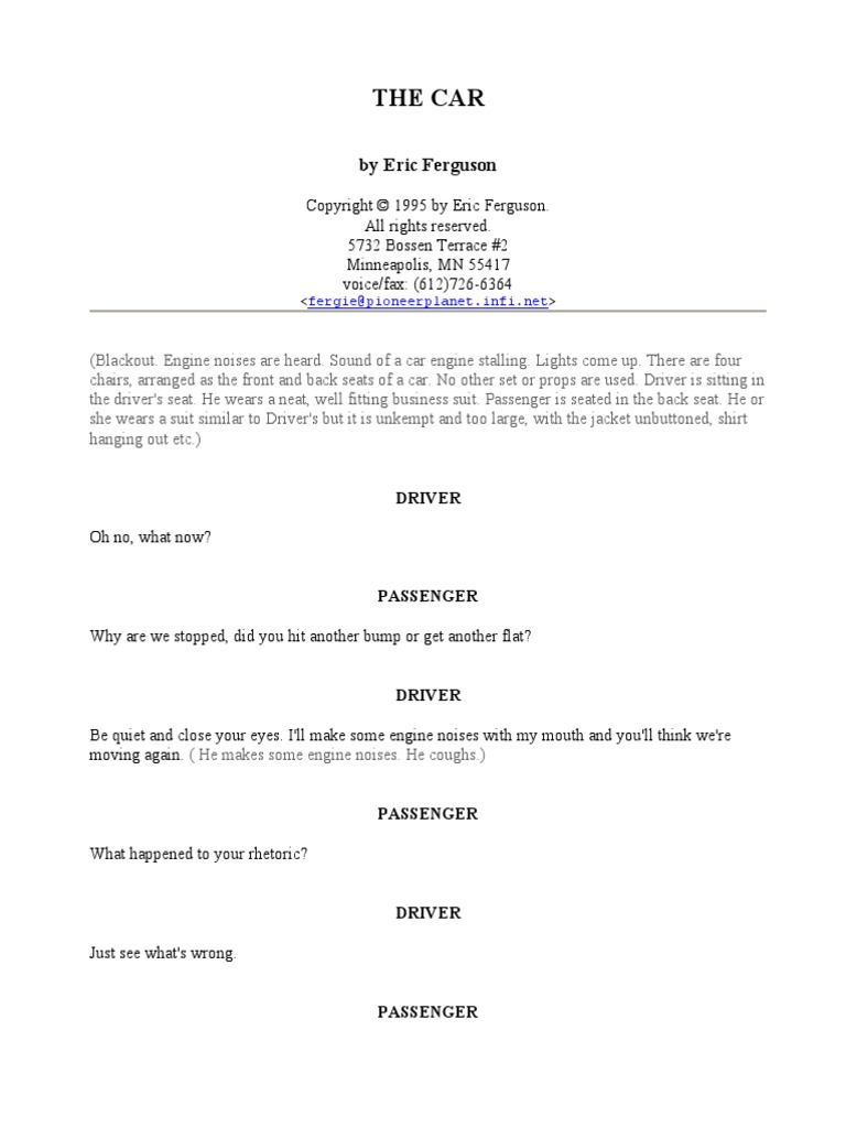 The Car | PDF | Vehicles | Vehicle Technology