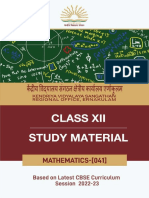 Xii-Study Materials 2022-23 With Sp-1