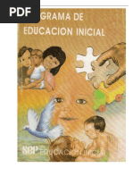Programa de Educación Preescolar 1992 | PDF