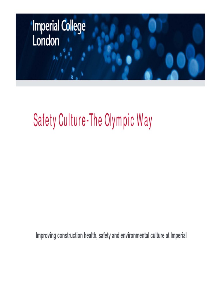 Safety Culture Improvement 3 Pdf