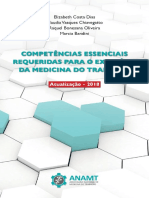 Competências Essenciais Requeridas para o Exercício Da Medicina Do Trabalho Atualização 2018 - PORTUGUES