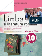 Și Literatura Română: Clasa A X-A