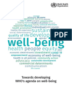 Well-Being: Sustainable Development