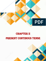 2. Chapter II Present Continous Tense (1)