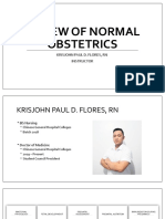 Review of Normal Obstetrics