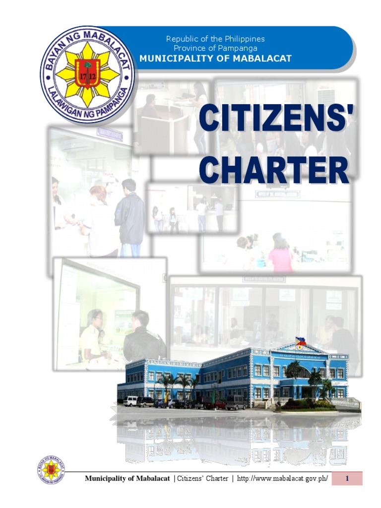 Citizens Charter PDF Taxes Property Tax