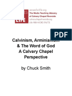 Calvinism Arminianism and The Wordof God