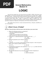 GenMathG11 Q2 Mod10 Logic Version2