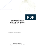 Competências Gerais e A BNCC