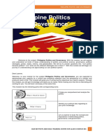 Philippine Politics and Governance Body of Module 1