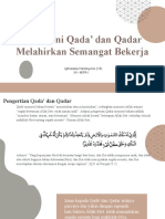 Qada' Dan Qadar