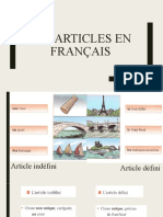 Les Articles en Francais