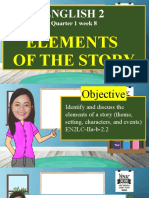 Q1W8 - ENGLISH Elements of The Story