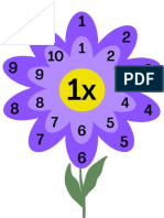Multiplication Flower Drill