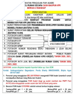 Persyaratan PUM Asabri Membeli Rumah Cash KPR Tanah Sendiri