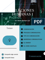 8 - Relaciones Humanas I Clase 3