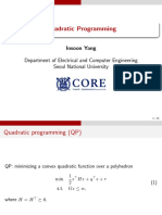 Quadratic Programming Solvers and Interior Point Methods