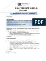 Consigna Evaluación Producto 01 Del C1