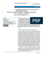 Scientific Evaluation of EMDR Psychotherapy For TH