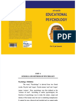 Advanced Educational Psychology