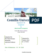 Comilla University: Assignment