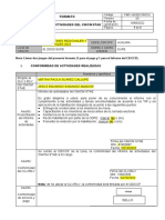 Ejemplo Llenado de FM11 - Goecor - Cio Informe de Actividades Del CM Samanez